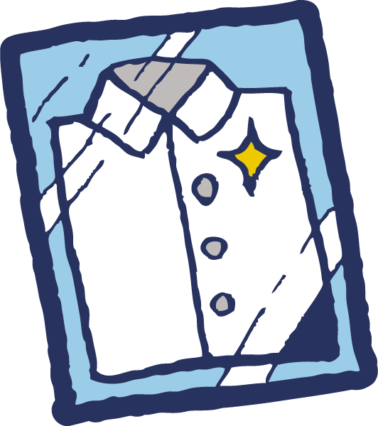 クリーニングイラスト