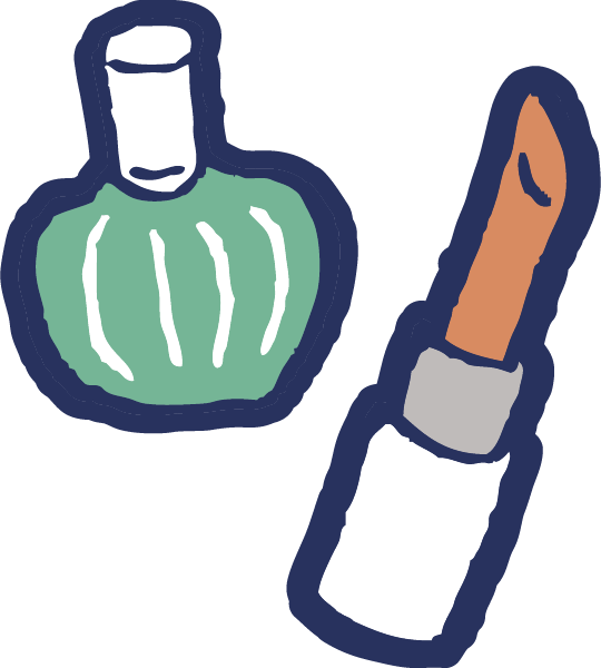 化粧品イラスト
