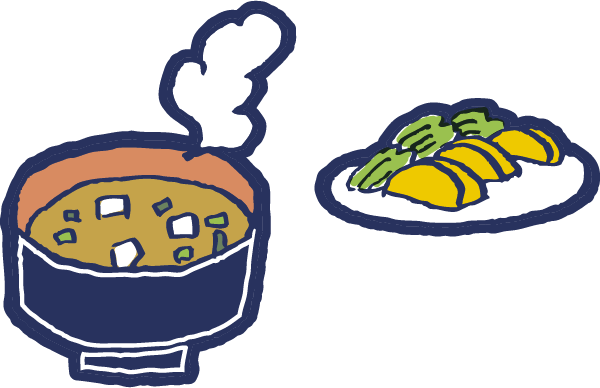 漬物、味噌イラスト