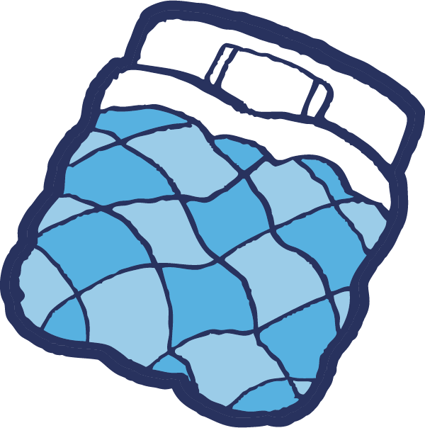 寝具イラスト